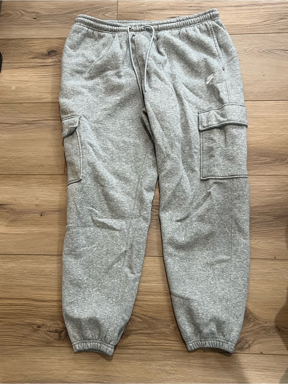 Nike Men’s Gray Cargo Sweatpants - Casual Jogger Pants size XL